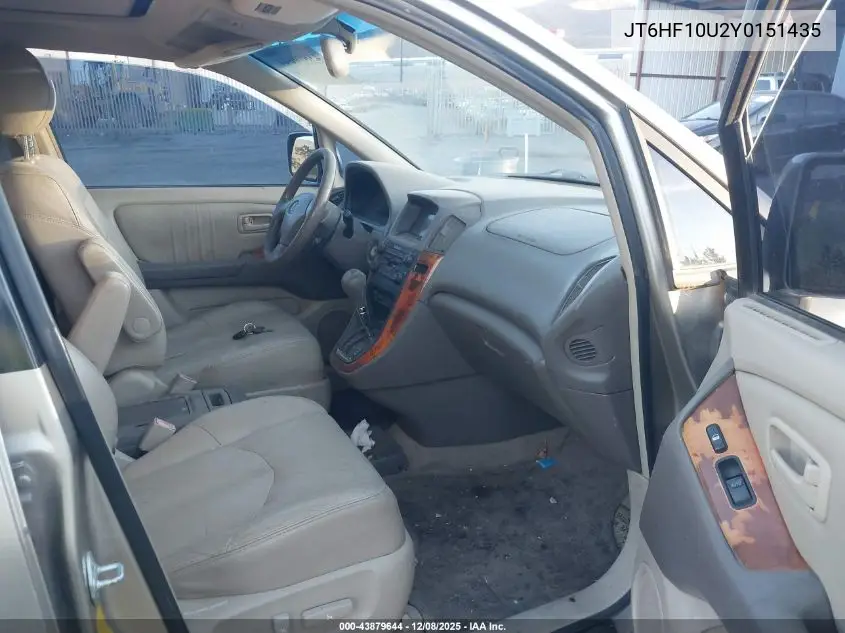 JT6HF10U2Y0151435 2000 Lexus Rx 300