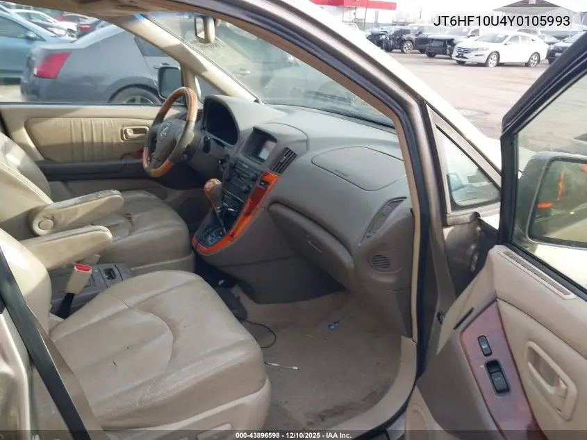 JT6HF10U4Y0105993 2000 Lexus Rx 300