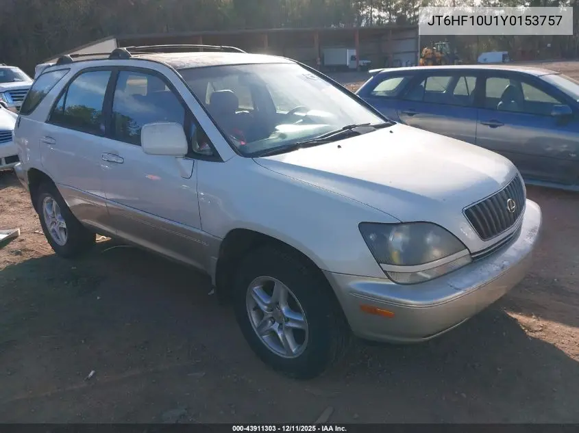 JT6HF10U1Y0153757 2000 Lexus Rx 300