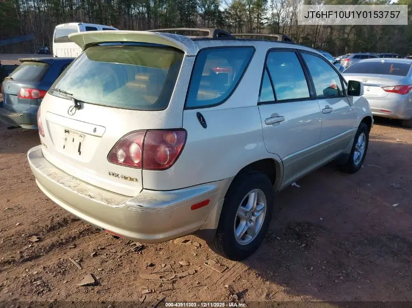 JT6HF10U1Y0153757 2000 Lexus Rx 300