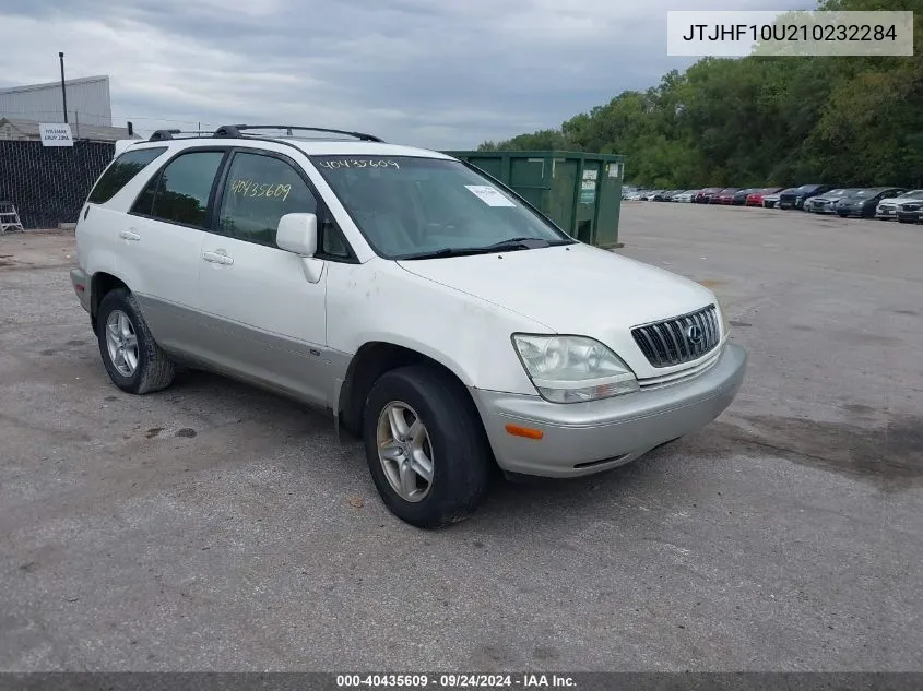 JTJHF10U210232284 2001 Lexus Rx 300