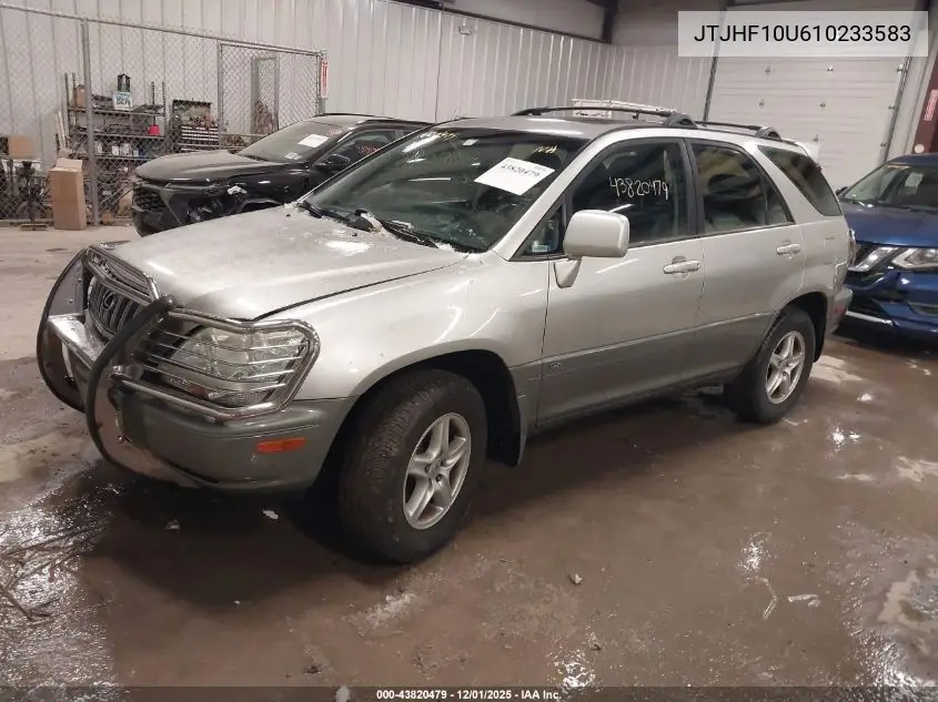 JTJHF10U610233583 2001 Lexus Rx 300