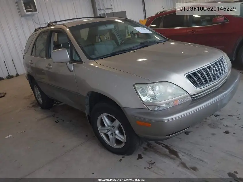 JTJGF10U620146229 2002 Lexus Rx 300