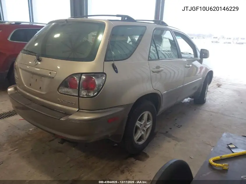 JTJGF10U620146229 2002 Lexus Rx 300