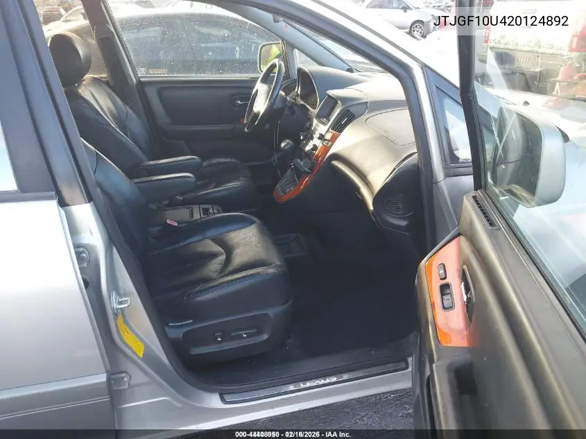 JTJGF10U420124892 2002 Lexus Rx 300