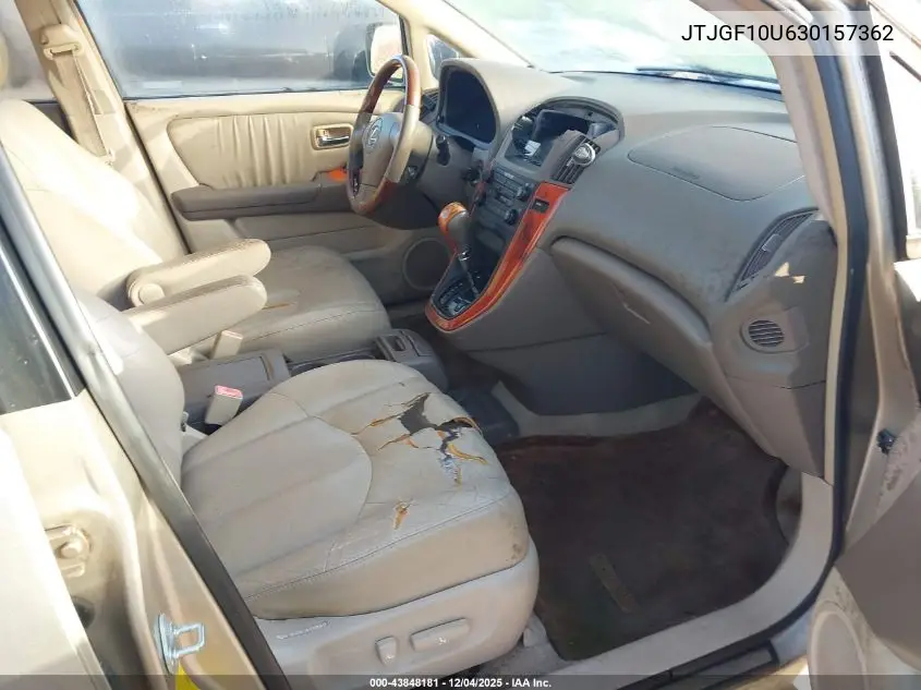 JTJGF10U630157362 2003 Lexus Rx 300