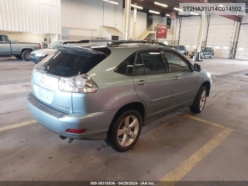 2T2HA31U14C014502 2004 Lexus Rx 330