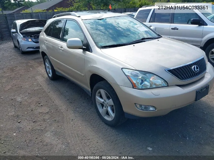 2T2HA31U54C033361 2004 Lexus Rx 330