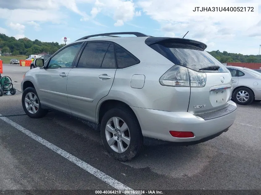 JTJHA31U440052172 2004 Lexus Rx 330