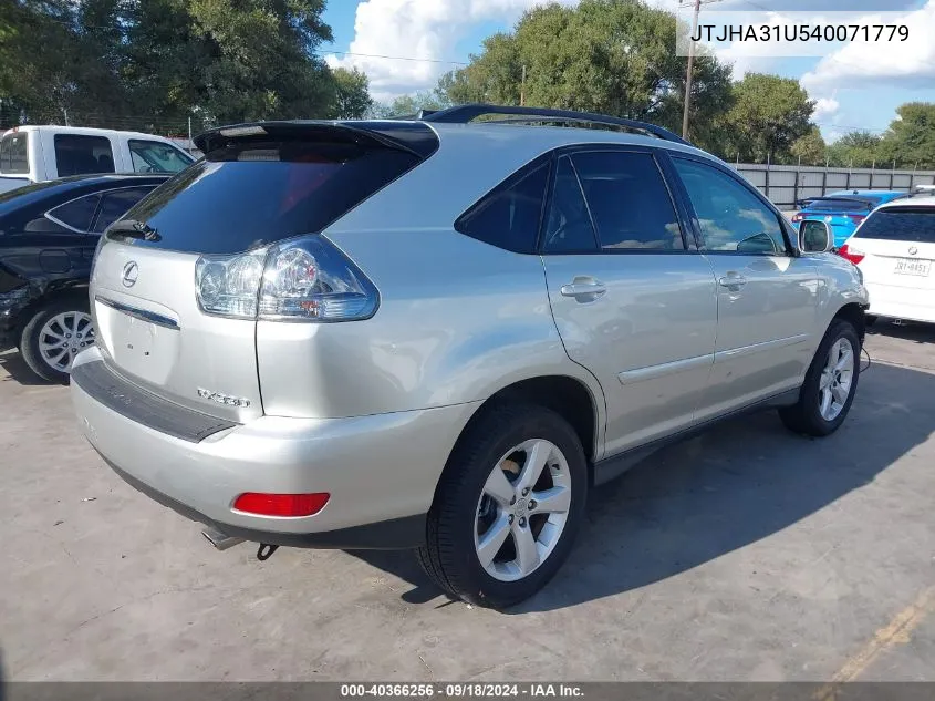 JTJHA31U540071779 2004 Lexus Rx 330