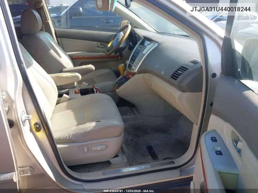 JTJGA31U440018244 2004 Lexus Rx 330
