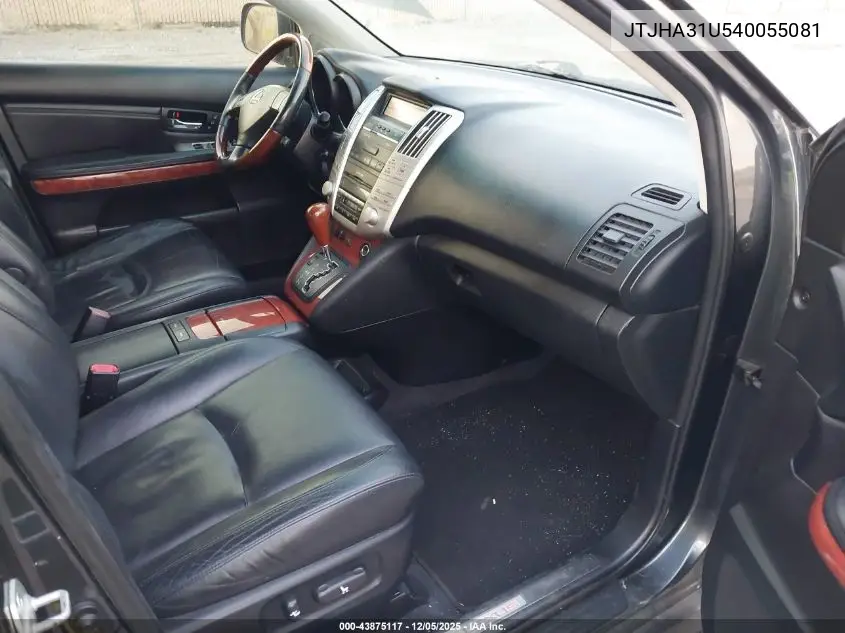 JTJHA31U540055081 2004 Lexus Rx 330