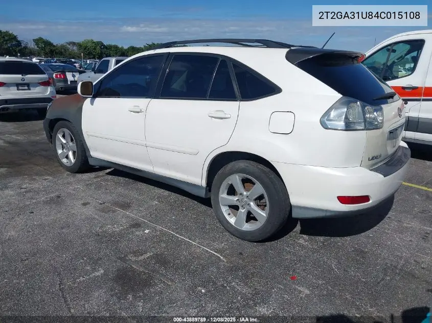 2T2GA31U84C015108 2004 Lexus Rx 330