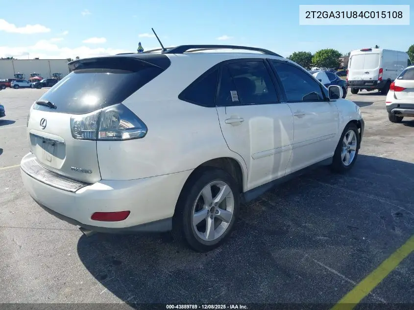 2T2GA31U84C015108 2004 Lexus Rx 330