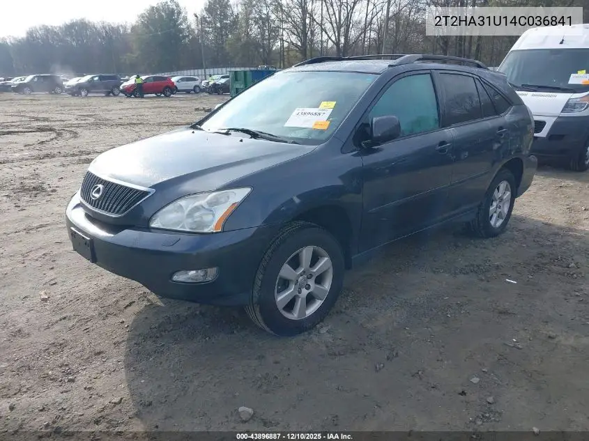 2T2HA31U14C036841 2004 Lexus Rx 330