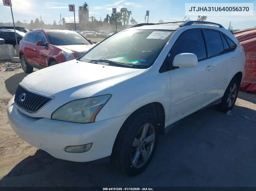 JTJHA31U640056370 2004 Lexus Rx 330