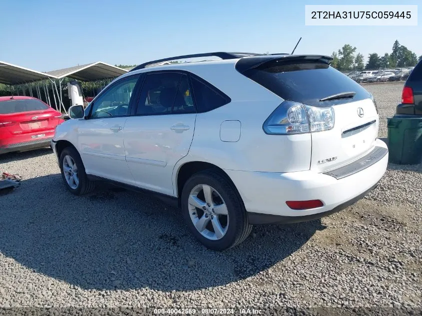 2T2HA31U75C059445 2005 Lexus Rx 330