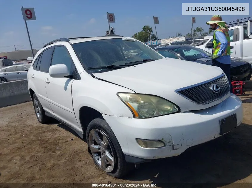 JTJGA31U350045498 2005 Lexus Rx 330