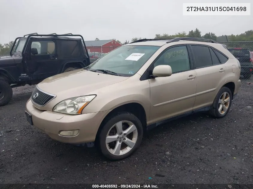 2T2HA31U15C041698 2005 Lexus Rx 330