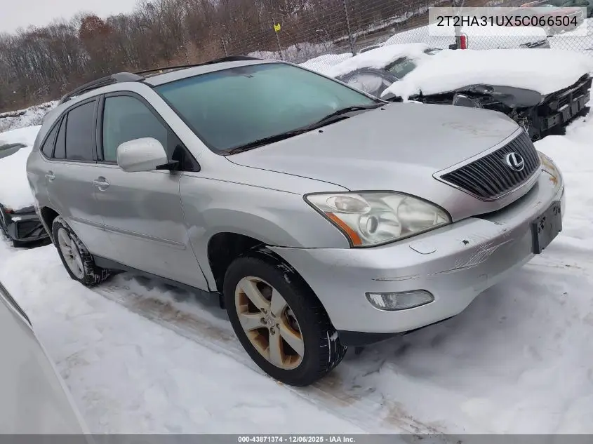 2T2HA31UX5C066504 2005 Lexus Rx 330