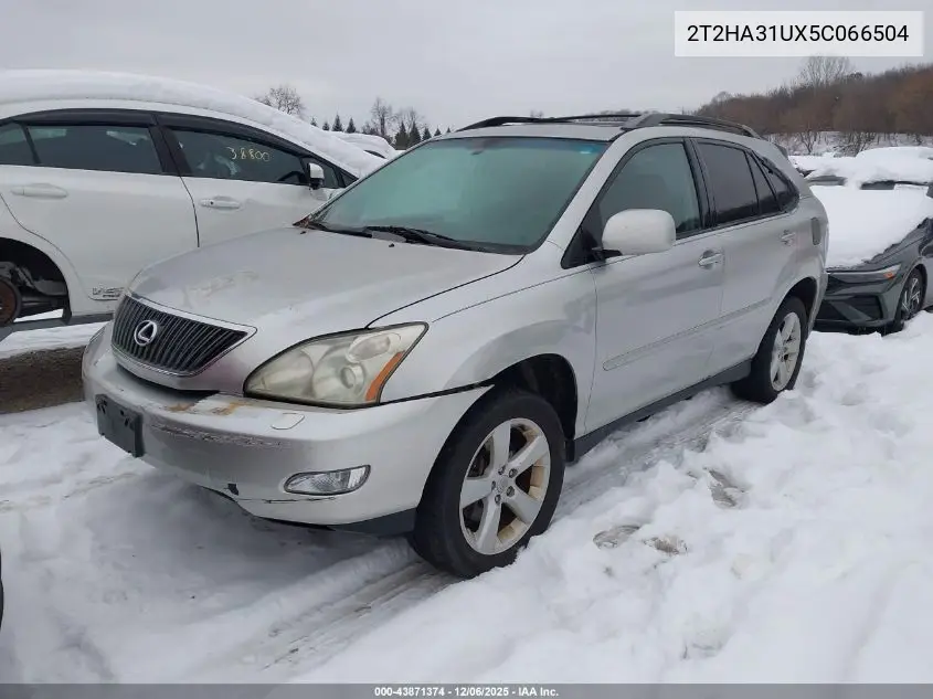 2T2HA31UX5C066504 2005 Lexus Rx 330