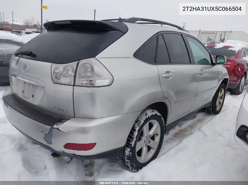 2T2HA31UX5C066504 2005 Lexus Rx 330