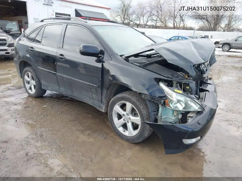 JTJHA31U150075202 2005 Lexus Rx 330