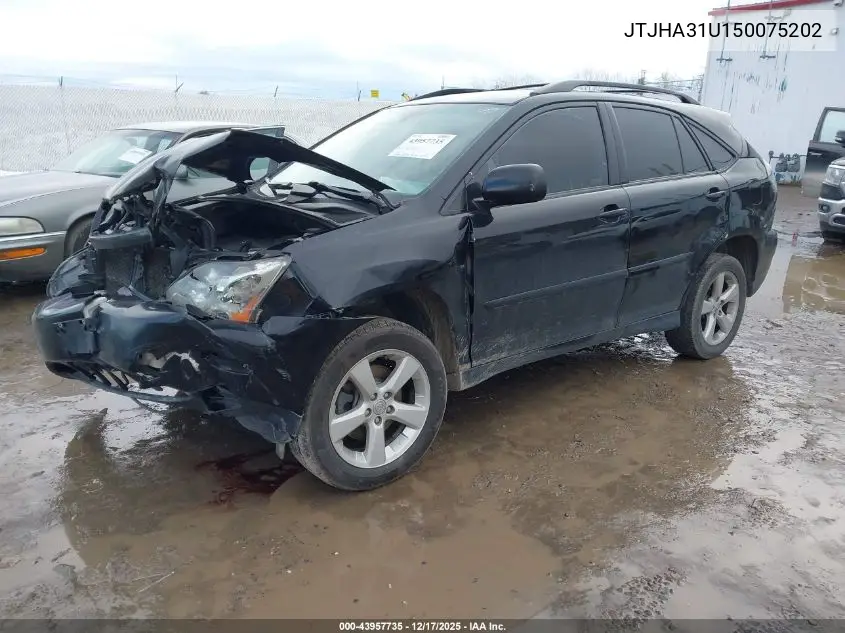 JTJHA31U150075202 2005 Lexus Rx 330