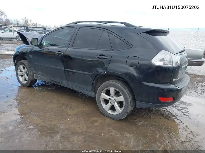 JTJHA31U150075202 2005 Lexus Rx 330