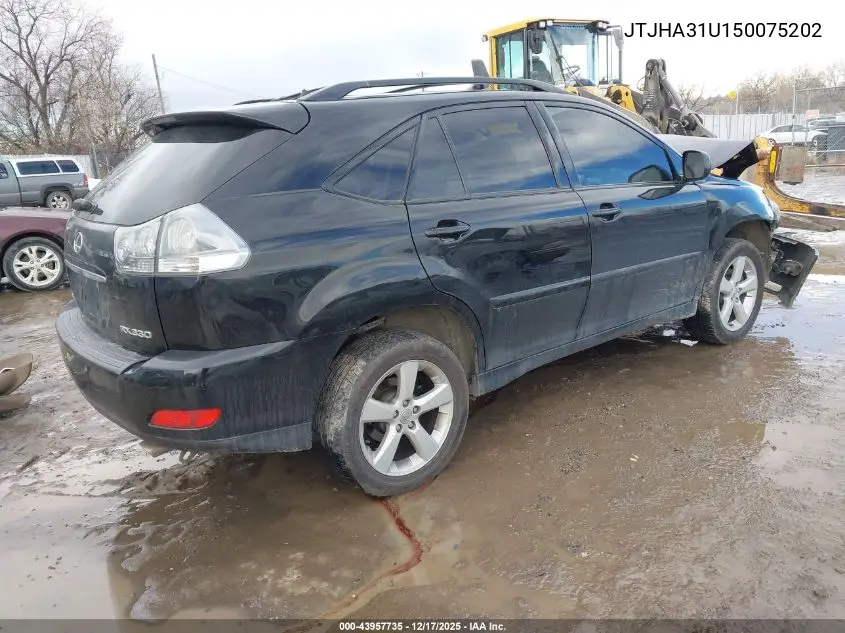 JTJHA31U150075202 2005 Lexus Rx 330