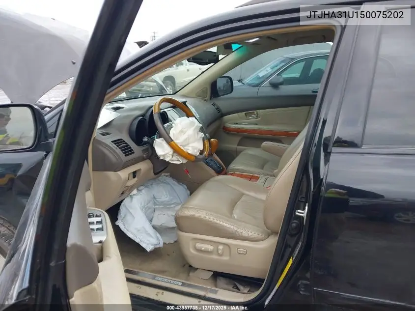 JTJHA31U150075202 2005 Lexus Rx 330