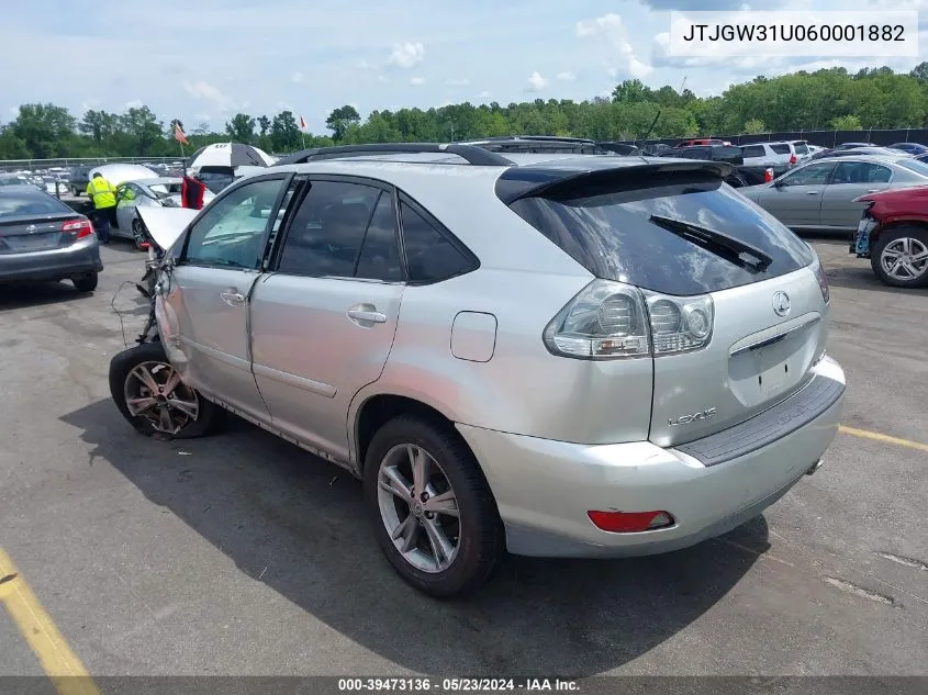 JTJGW31U060001882 2006 Lexus Rx 400H