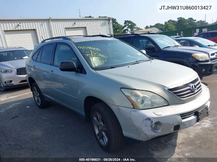 JTJHW31U860013427 2006 Lexus Rx 400H