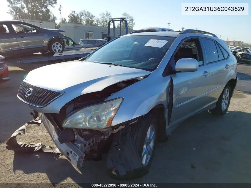 2T2GA31U36C043529 2006 Lexus Rx 330