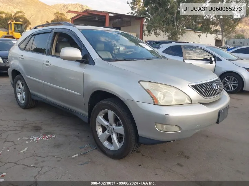 JTJGA31U060065273 2006 Lexus Rx 330