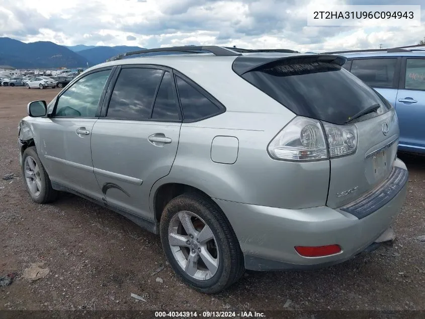 2T2HA31U96C094943 2006 Lexus Rx 330