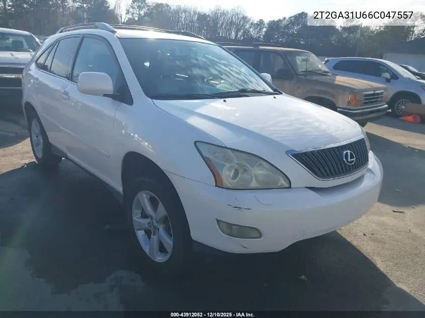 2T2GA31U66C047557 2006 Lexus Rx 330