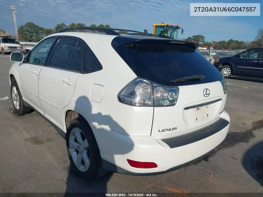 2T2GA31U66C047557 2006 Lexus Rx 330
