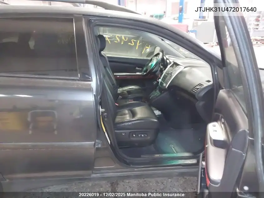 JTJHK31U472017640 2007 Lexus Rx350