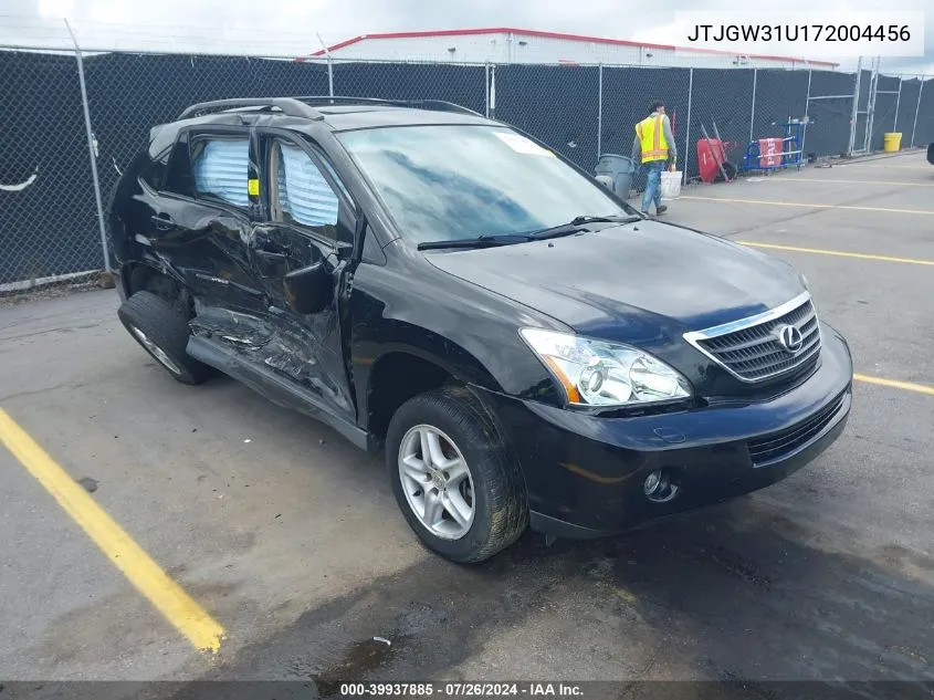 JTJGW31U172004456 2007 Lexus Rx 400H 400H