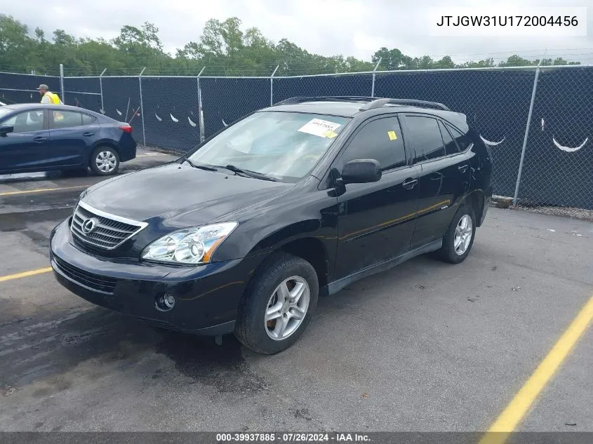 JTJGW31U172004456 2007 Lexus Rx 400H 400H