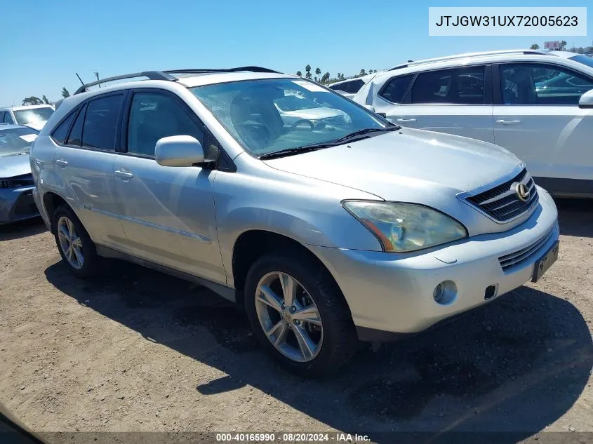 JTJGW31UX72005623 2007 Lexus Rx 400H