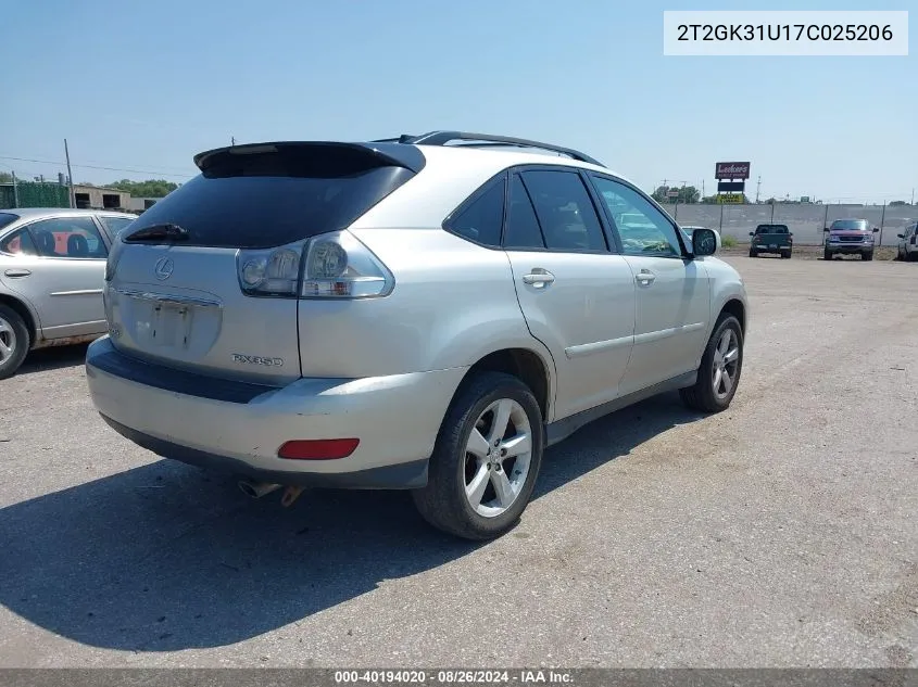 2T2GK31U17C025206 2007 Lexus Rx 350