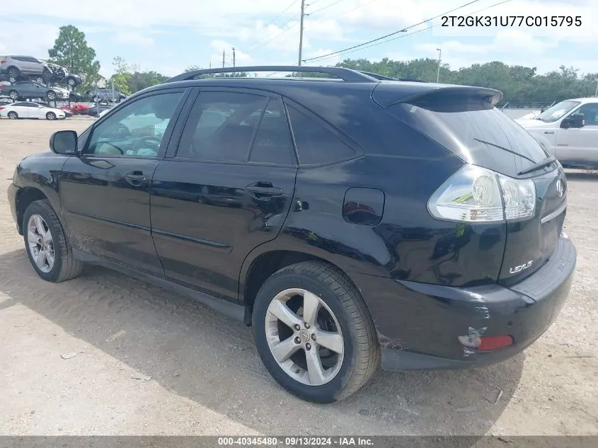 2T2GK31U77C015795 2007 Lexus Rx 350