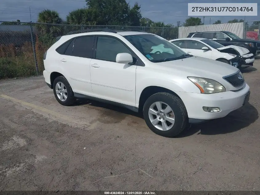 2T2HK31U77C014764 2007 Lexus Rx 350