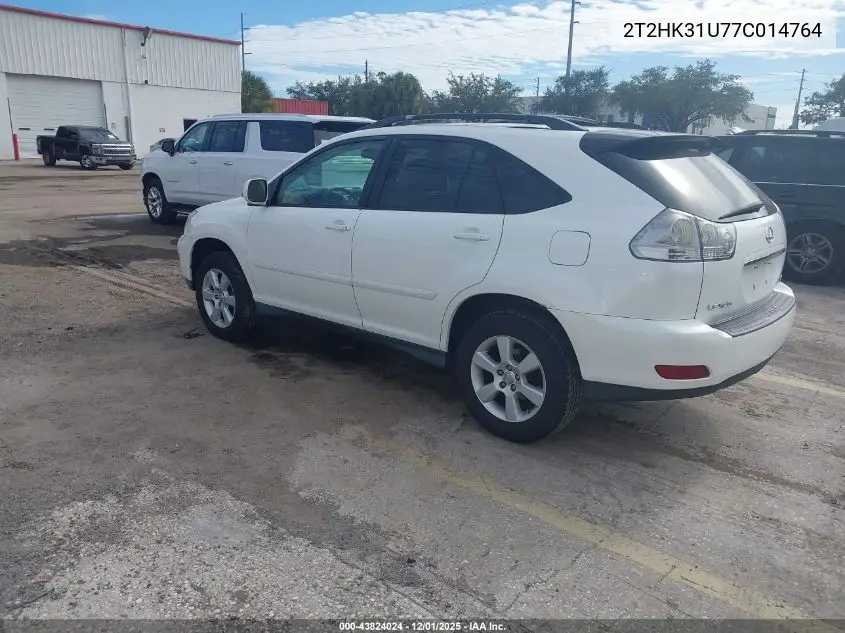 2T2HK31U77C014764 2007 Lexus Rx 350