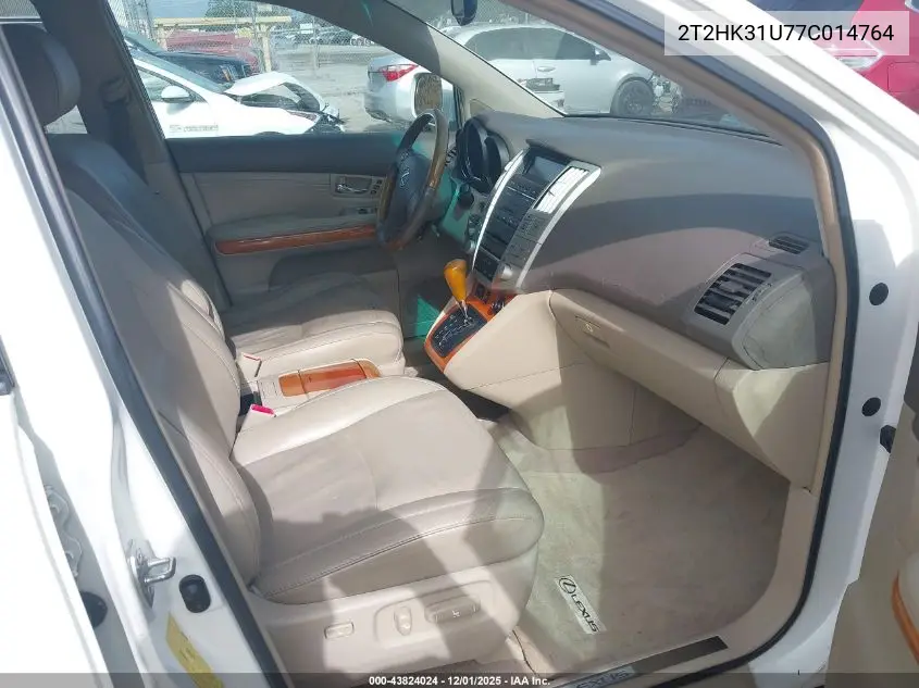 2T2HK31U77C014764 2007 Lexus Rx 350