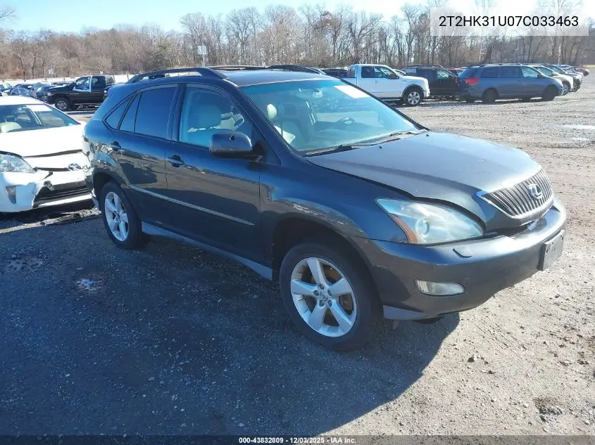 2T2HK31U07C033463 2007 Lexus Rx 350
