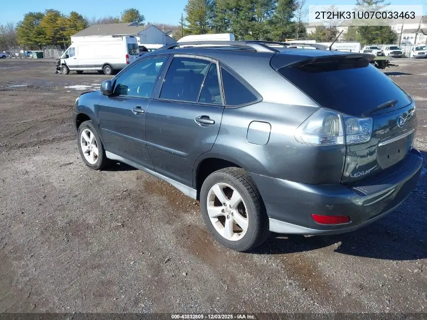 2T2HK31U07C033463 2007 Lexus Rx 350