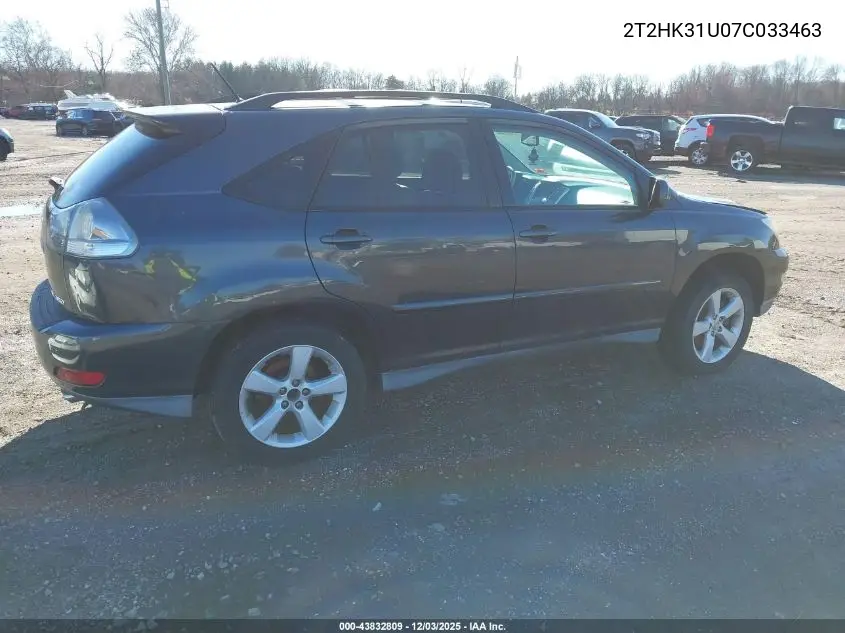 2T2HK31U07C033463 2007 Lexus Rx 350
